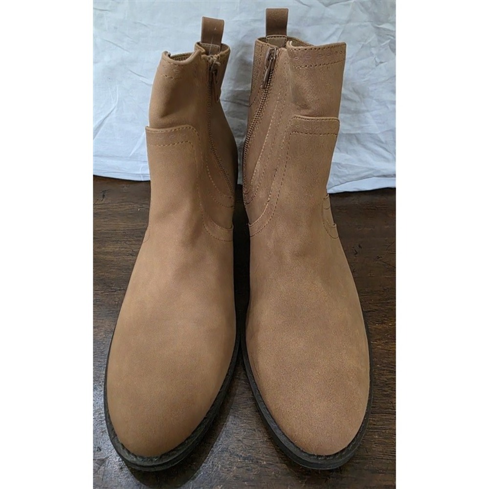 NWOT Market Spruce 10 Ankle Boots Butterscotch Booties 126160 - Picture 3 of 6